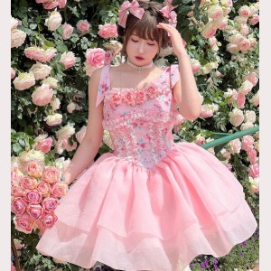 Rose Ballet Lolita Dress by Diamond Honey (DH133)